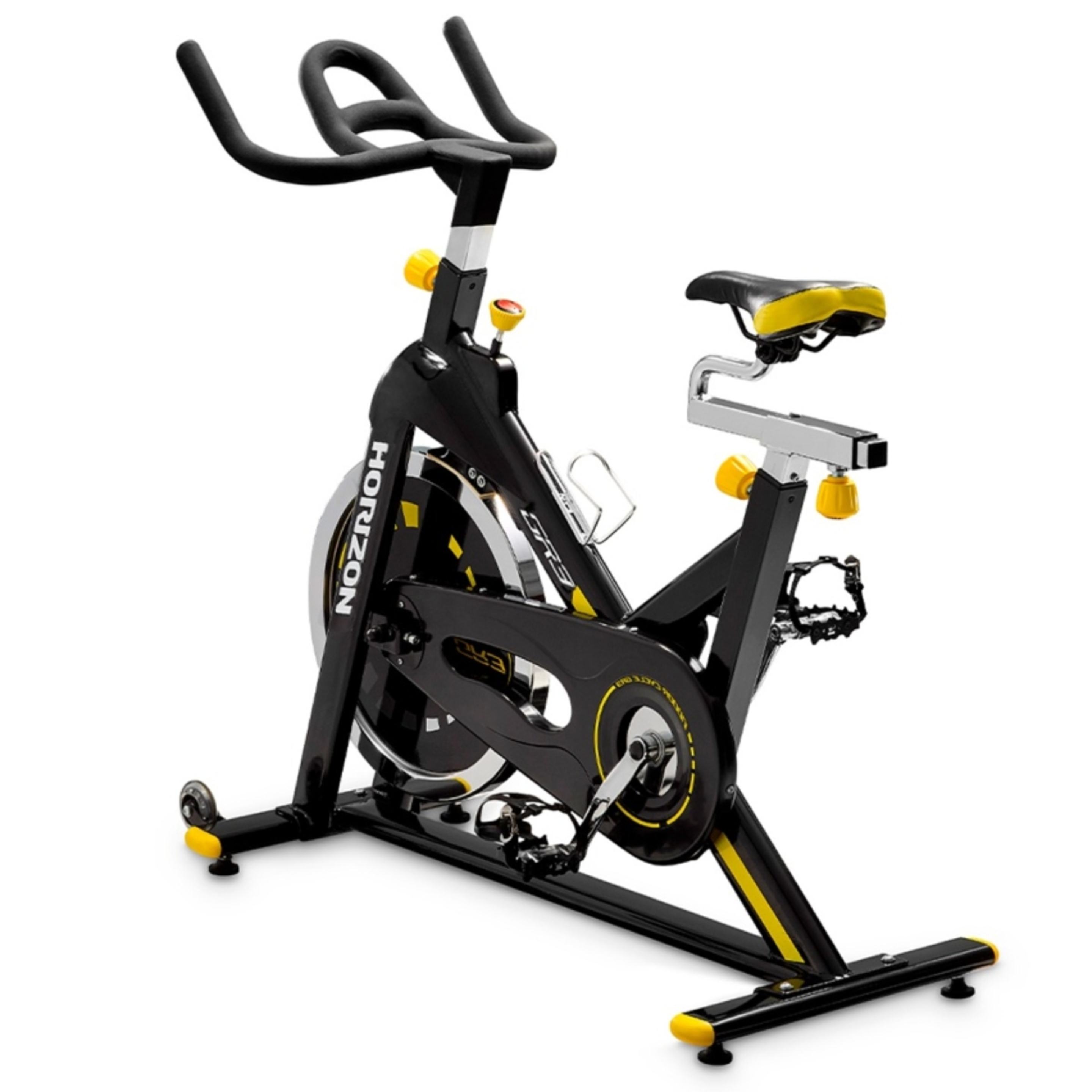 Bicicleta De Ciclismo Indoor Horizon Fitness Gr3 - amarillo-negro - 