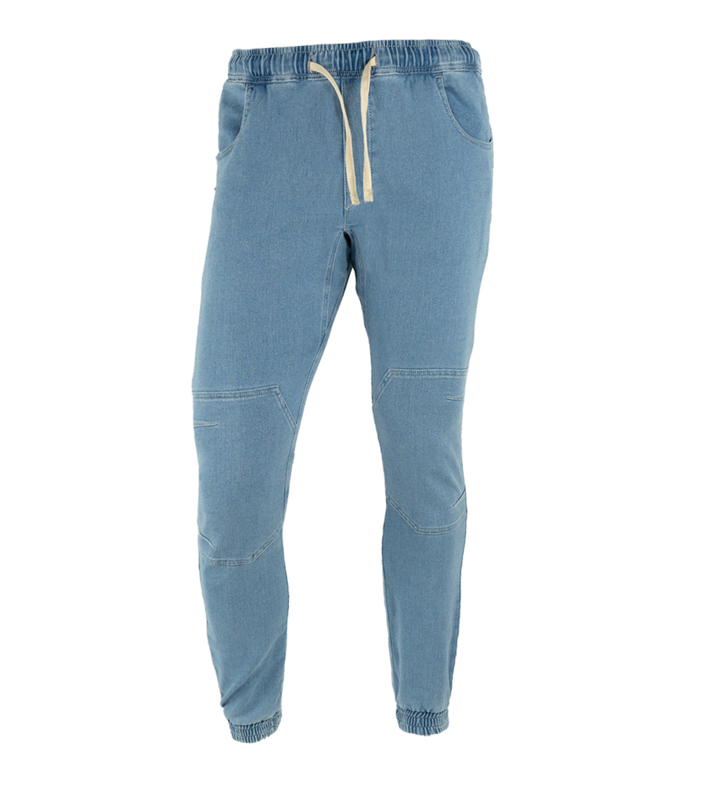 Calça De Escalada Jeanstrack Montan Jeans Bleach Blue