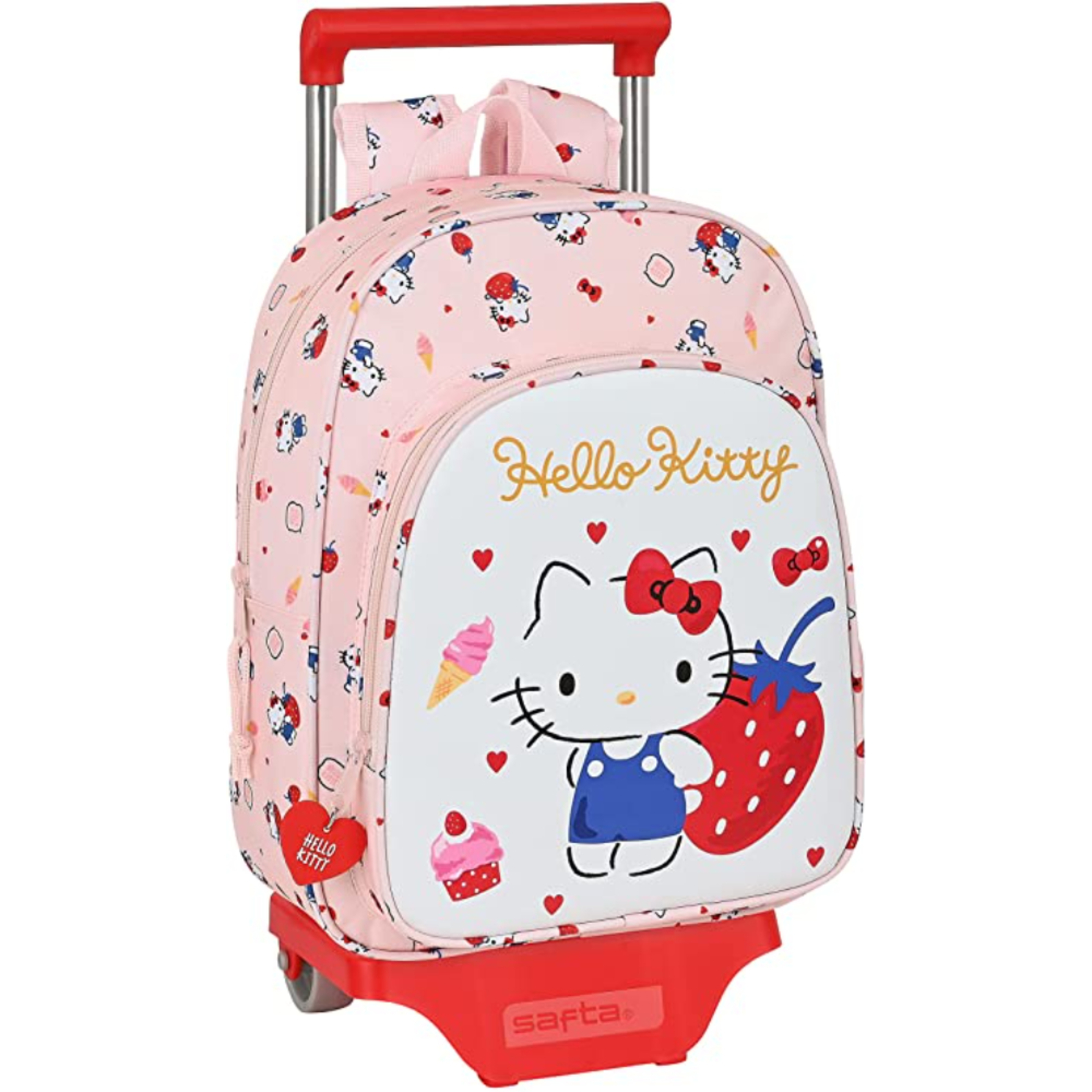 Mochila Trolley Hello Kitty 71701 - rosa - 