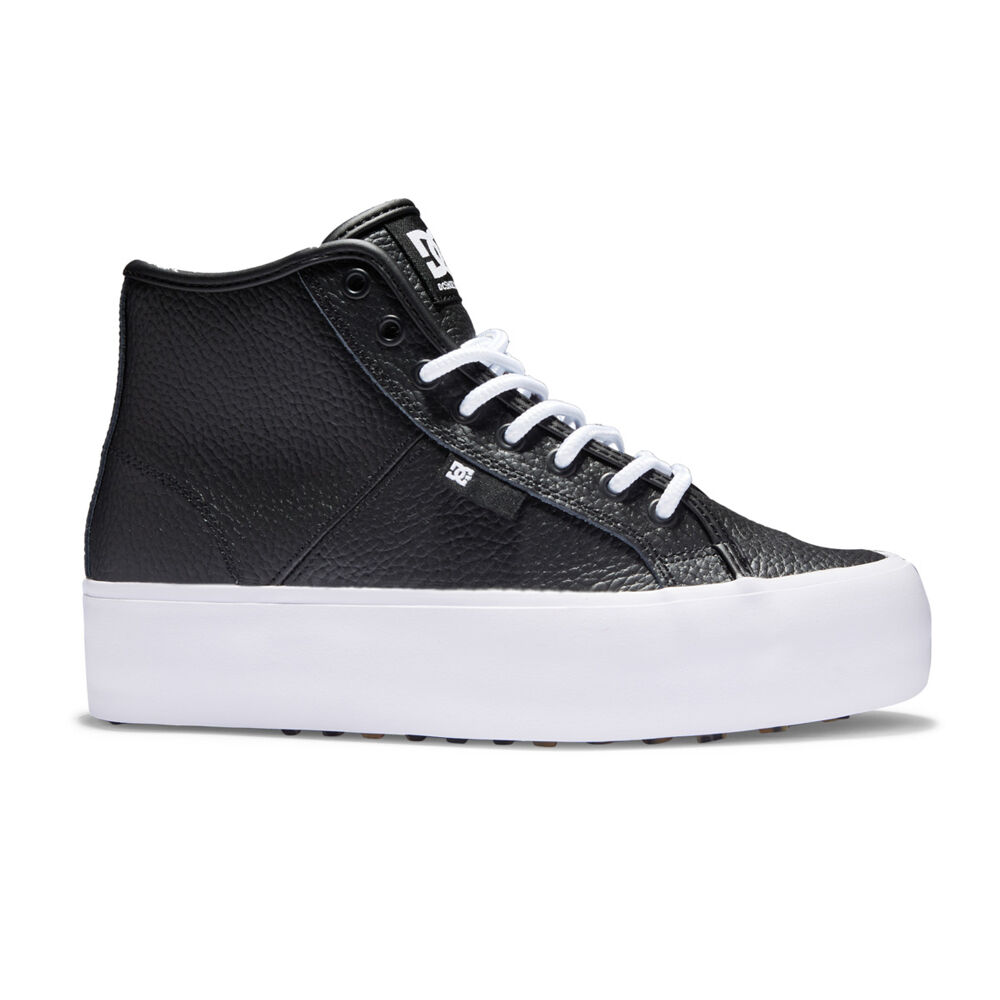 Zapatillas Dc Shoes Manual Hi Wnt Adjs300286 Black/white (Bkw) - negro - 