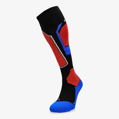Calcetines Falke Lana Merino Calcetines De Esquí Falke Sk4 Brick W Kh Para Mujer - Pack De 1, Lana Merino, Ajuste Cómodo Medias Térmicas Geometrícas