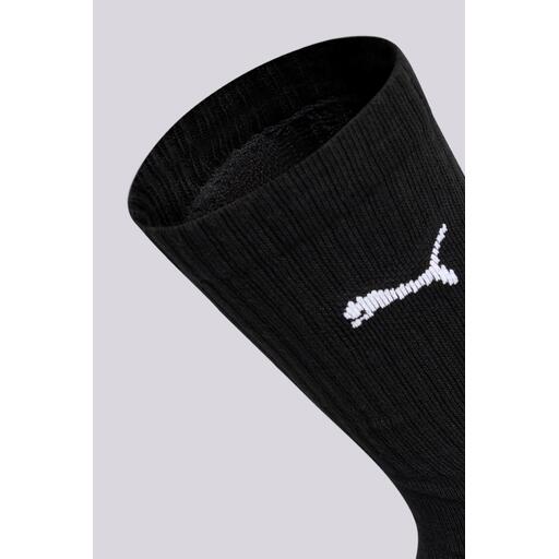 PUMA Calcetines de media caña unisex de (pack de 3) Negro — photo 2