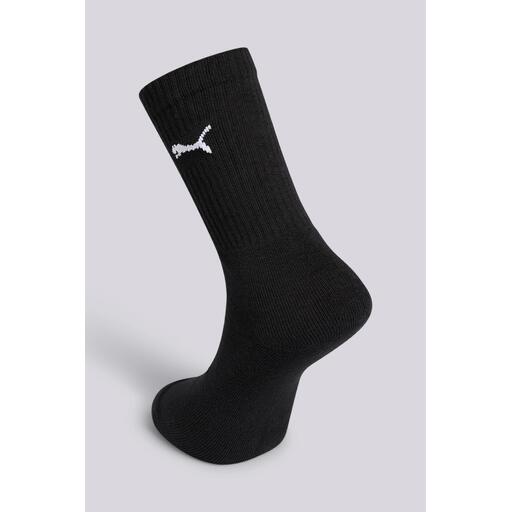PUMA Calcetines de media caña unisex de (pack de 3) Negro — photo 4