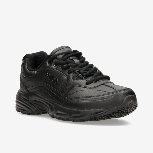 Zapatos fila 2024 hombre negro pensando