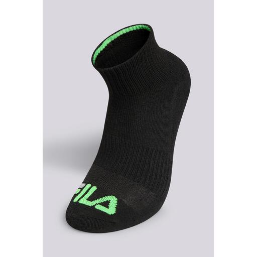 Meias Curtas Fila Preto Meias Mulher Sport Zone