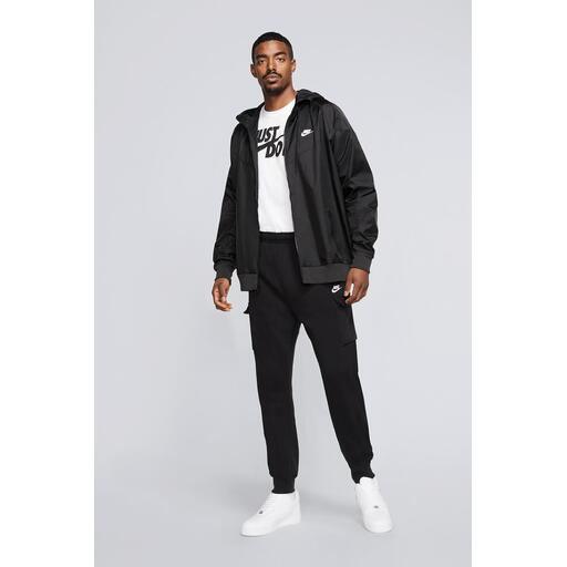 Nike Sportswear Club Fleece Cargo Pants Black/Black/White — foto 2