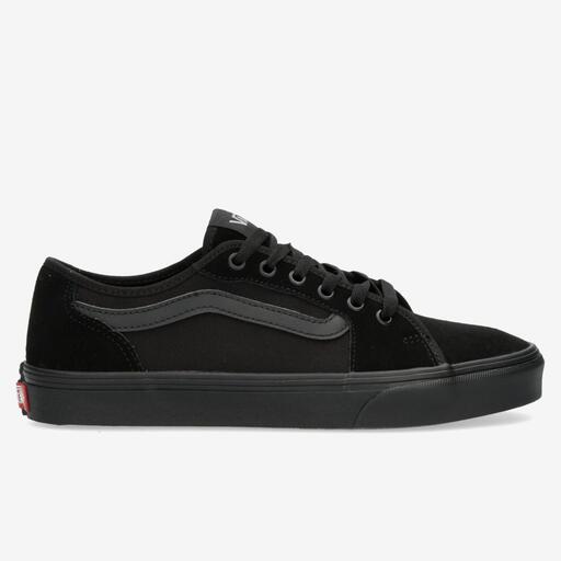 Vans negras enteras hombre sale