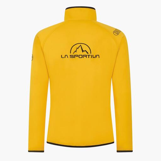 La Sportiva Promo Fleece Amarillo Sudadera Monta a Hombre