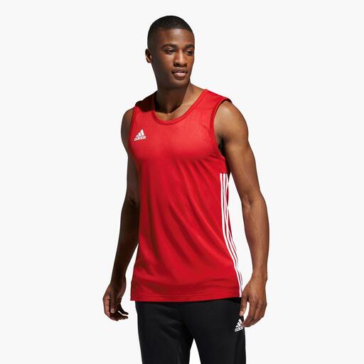 adidas 3G SPeed Rojo Camiseta Baloncesto Hombre Sprinter