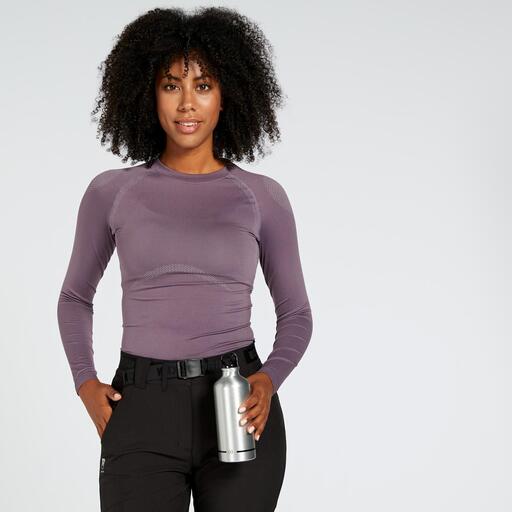 Camiseta Interior Boriken Morado Camiseta T rmica Mujer Sprinter