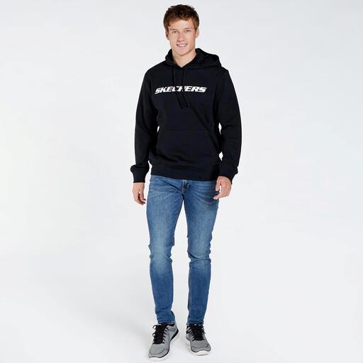 Skechers porter ressen hombre negro deals