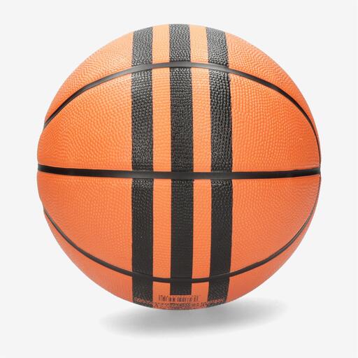 Balón Baloncesto Adidas 3S Rubber X3 Naranja/Negro T.7