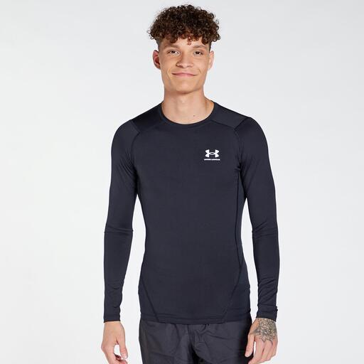 Under Armour Hg Negro Camiseta Compresi n Hombre Sprinter