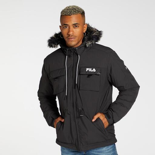 Anorak Fila Negro Chaqueta Monta a Hombre Sprinter