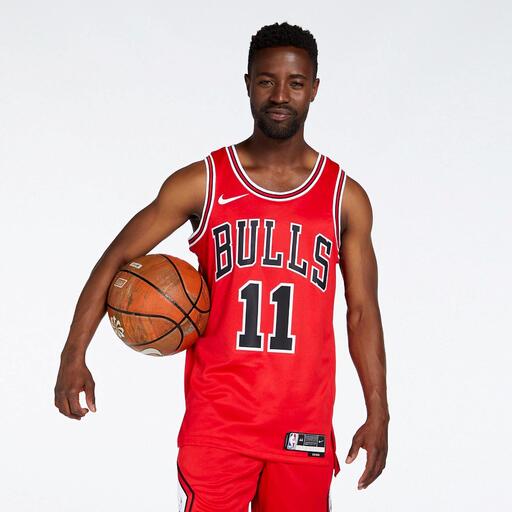 Nike Chicago Bulls - Rojo - Camiseta Baloncesto Hombre