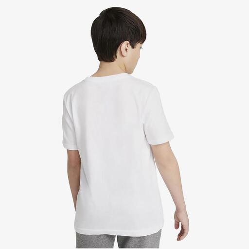 Camiseta Jordan B Throw Back Niño Blanco