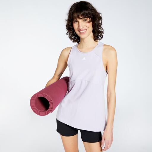 Camiseta yoga mujer