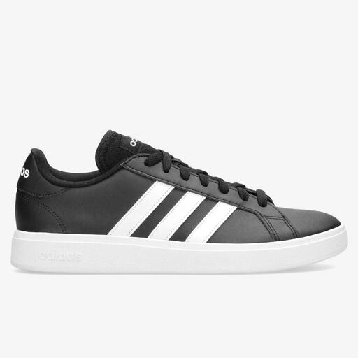 Adidas negras con blanco hombre sale