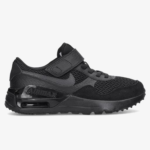 Nike air outlet max negras niño