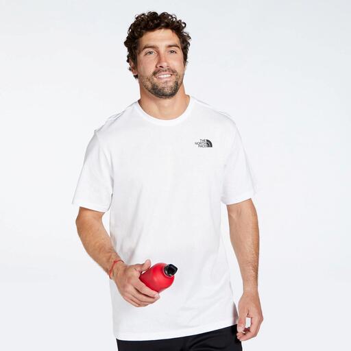 The North Face Red Blanco Camiseta Hombre Sprinter