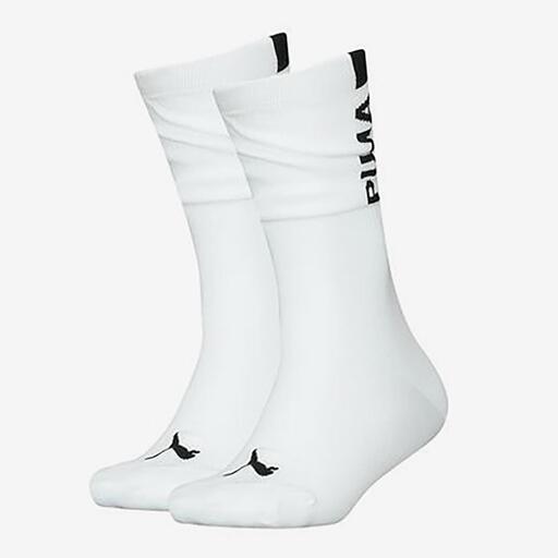 Puma Slouch - Blanco - Calcetines Largos Mujer