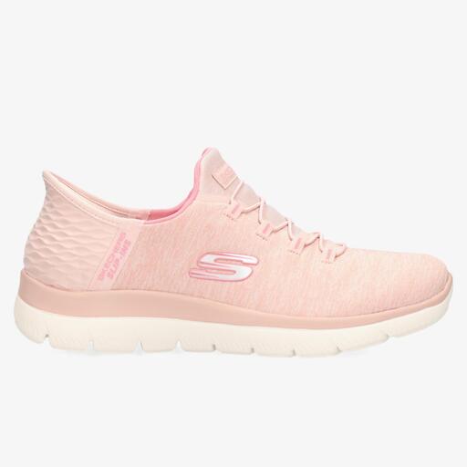 Skechers Slip ins Summits Rosa Zapatillas Slip On Mujer Sprinter