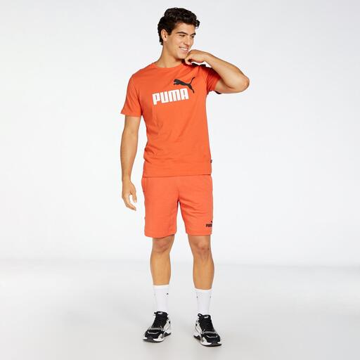 Short Orange Homme Puma Essentials+