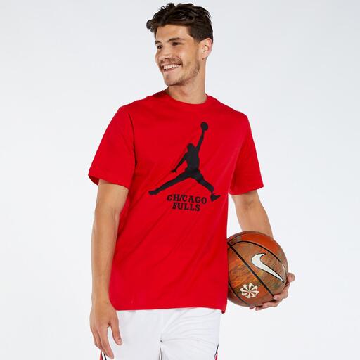 Nike Chicago Rojo Camiseta Baloncesto Hombre Sprinter