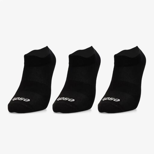 Calcetines Running Ipso - Negro - Calcetines Cortos Mujer