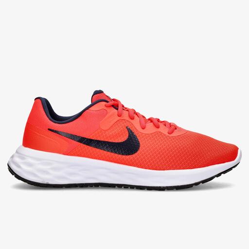 Nike Revolution 6 Rojo Zapatillas Running Hombre Sprinter