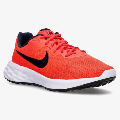 Nike Revolution 6 Rojo Zapatillas Running Hombre Sprinter