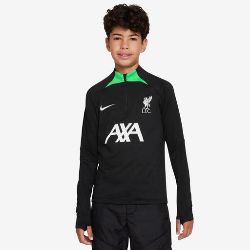 Sudadera Liverpool Entreno 23 24 Negro F tbol Ni o Sprinter