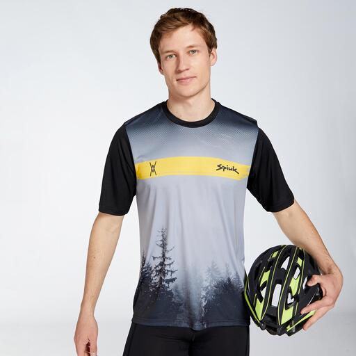 Maillot Ciclismo Hombre Camiseta Técnica Spiuk All Terrain Para