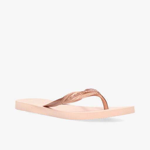 Goldenpoint Donna Accessori Mare Serie Waves - Ciabatte A Fascia In Gomma Con Fantasia Onde Tinta Unita Misura Piede 39 Colore Marrone