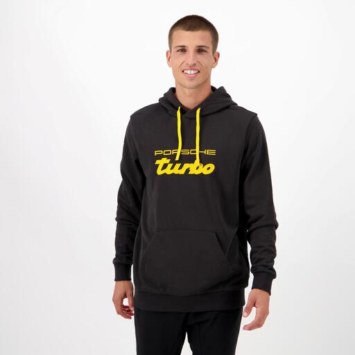 Puma Porsche Turbo Negro Sudadera Capucha Hombre Sprinter