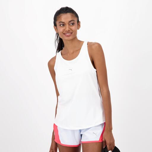 Camiseta puma blanca mujer hot sale