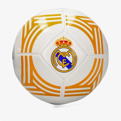 Balón Futbol Real Madrid Oficial, Color Gris Claro