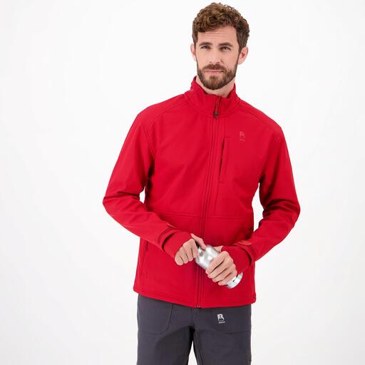 Softshell Boriken Rojo Chaqueta Hombre Sprinter