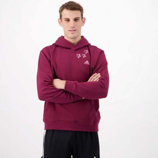 Sudadera adidas granate online hombre