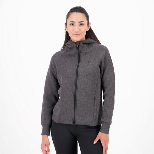 Silver Darkskate Negro Sudadera Cremallera Mujer Sprinter