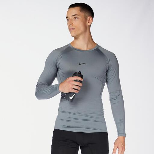 Nike Pro Dri FIT Gris Camiseta Compresi n Hombre Sprinter