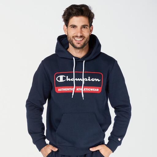 Sudadera azul marino online champion