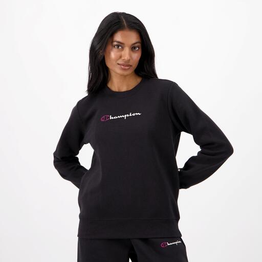 Sudadera Champion Negro Sudadera Mujer Sprinter