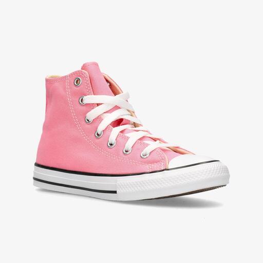 Converse altas online rosas