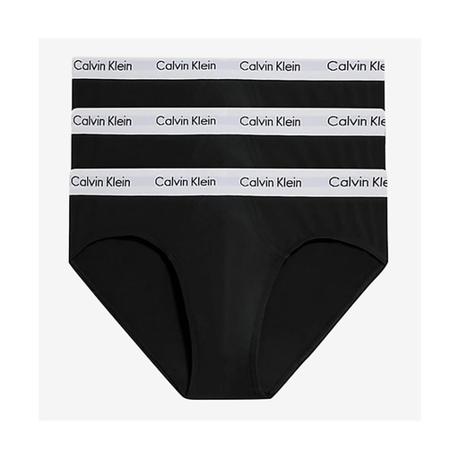 Pack De 3 Calzoncillos Hombre Negro Calvin Klein - Compra Ahora