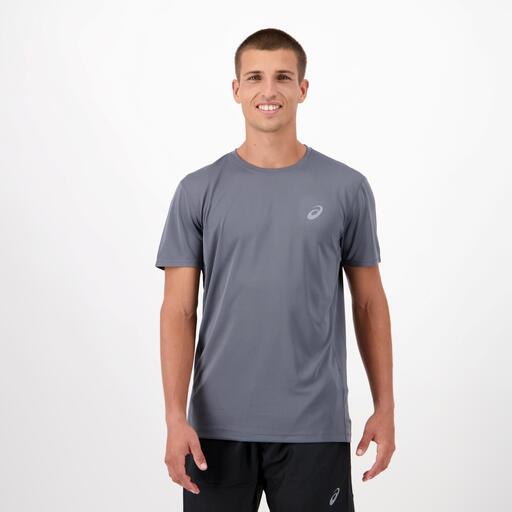 Asics Core Gris Camiseta Running Hombre Sprinter