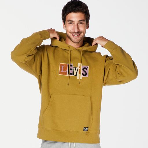 Levi s Skate Amarillo Sudadera Capucha Hombre Sprinter