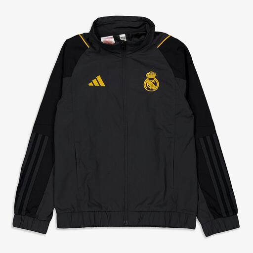 Sudadera Real Madrid Negra Adidas
