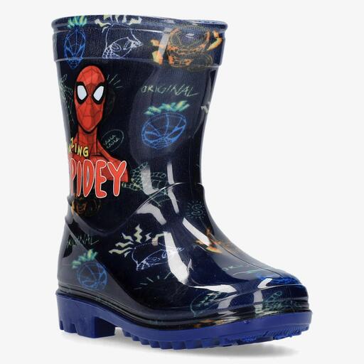 Botas Agua Spiderman Marino Botas Agua Ni o Marvel Sprinter