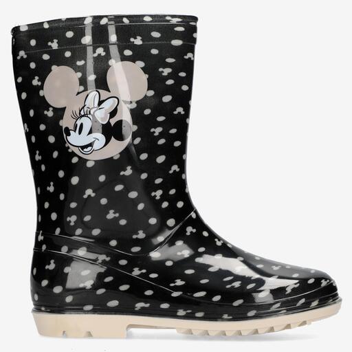 Botas Agua Minnie Negro Botas Agua Ni a Disney Sprinter